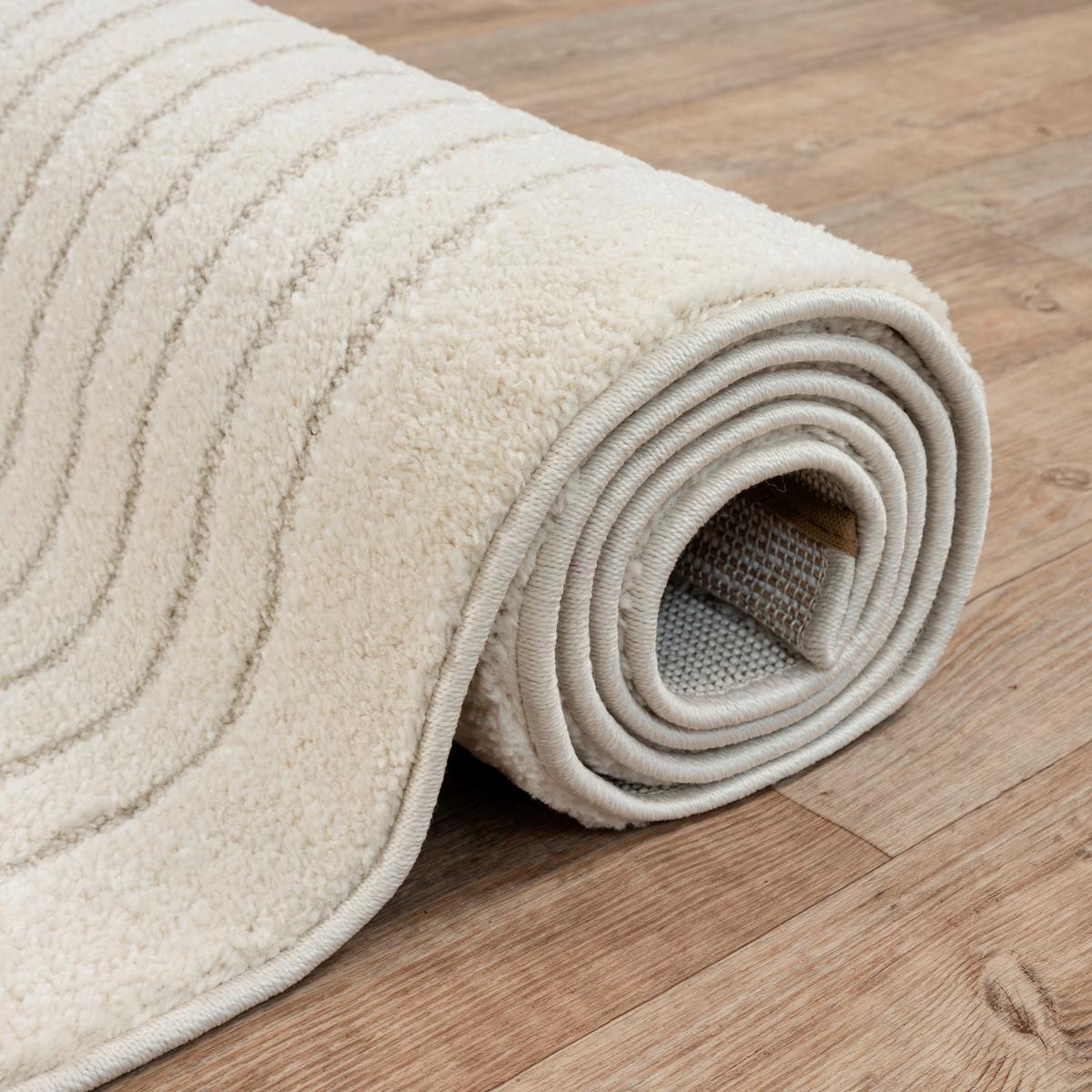 Webteppich Eclipse 2320 160-Cream - Creme, Basics, Textil (240/340cm)
