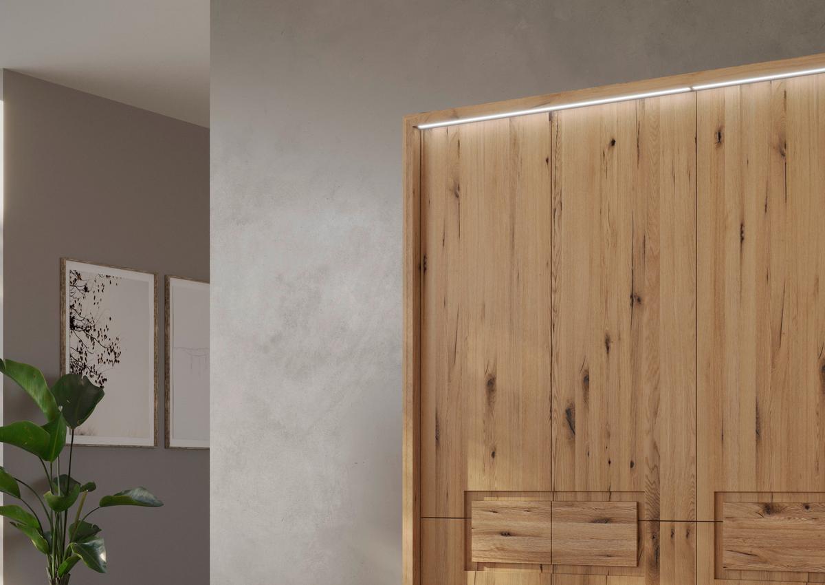 Passepartoutrahmen Emilia, Eichefarben B: 210 cm - Eichefarben, MODERN, Holz (210/4/10cm) - MID.YOU