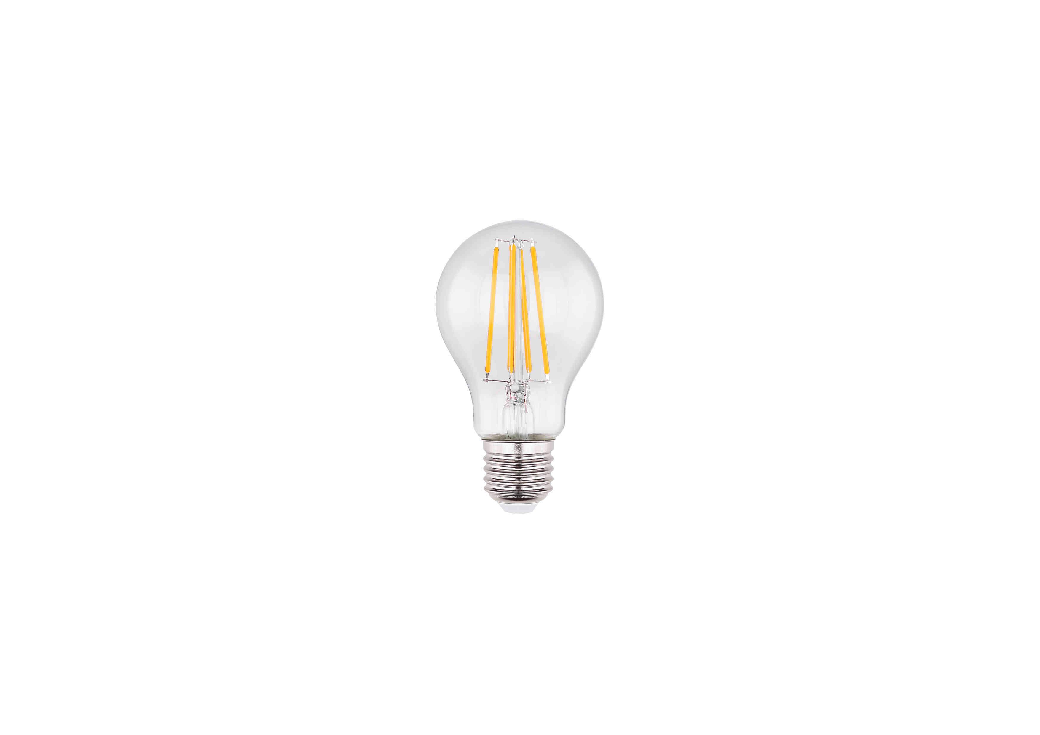 LED ŽÁROVKA 10582CK - čiré, sklo (6/10,6cm) - Globo