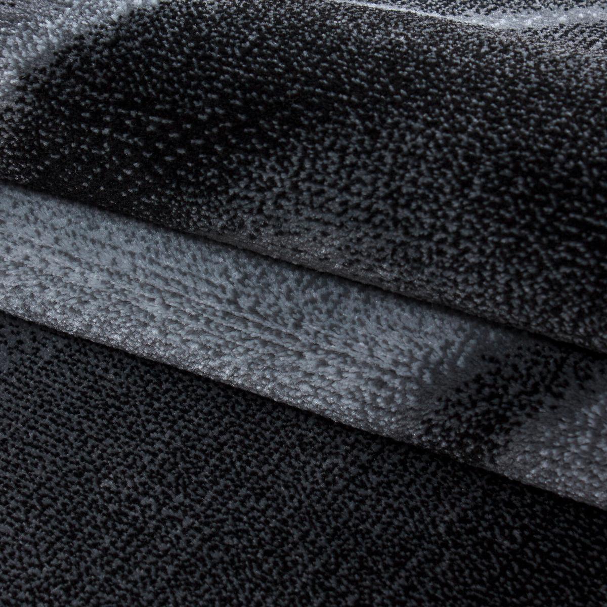 Flachwebteppich Parma - Schwarz, Design, Textil (240/340cm) - Novel