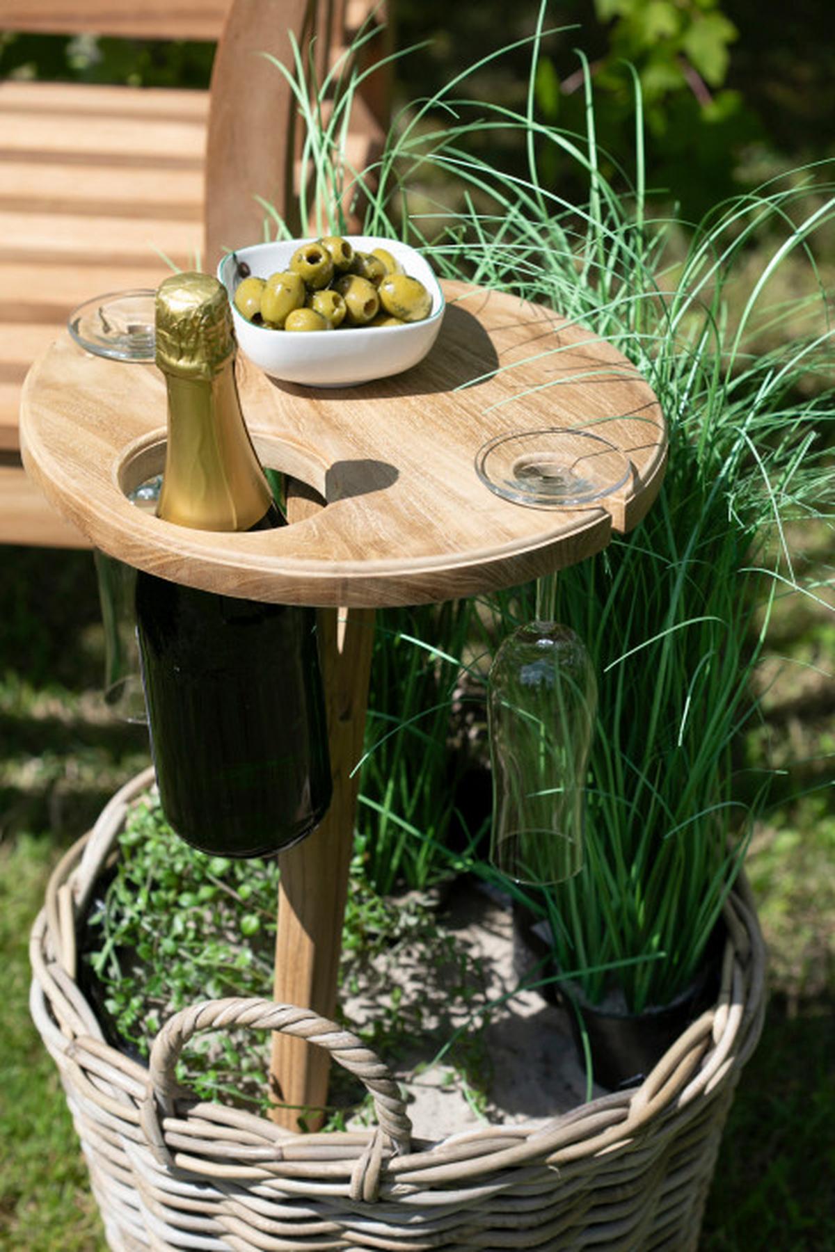 Getränkehalter Woodie Getränkehalter Spike - Basics, Holz (31/75cm) - Gardenson