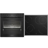 Herdset He84091brbaf              -Eb- - Schwarz, Basics, Metall (59,4/59,5/56,7cm) - Elektra Bregenz
