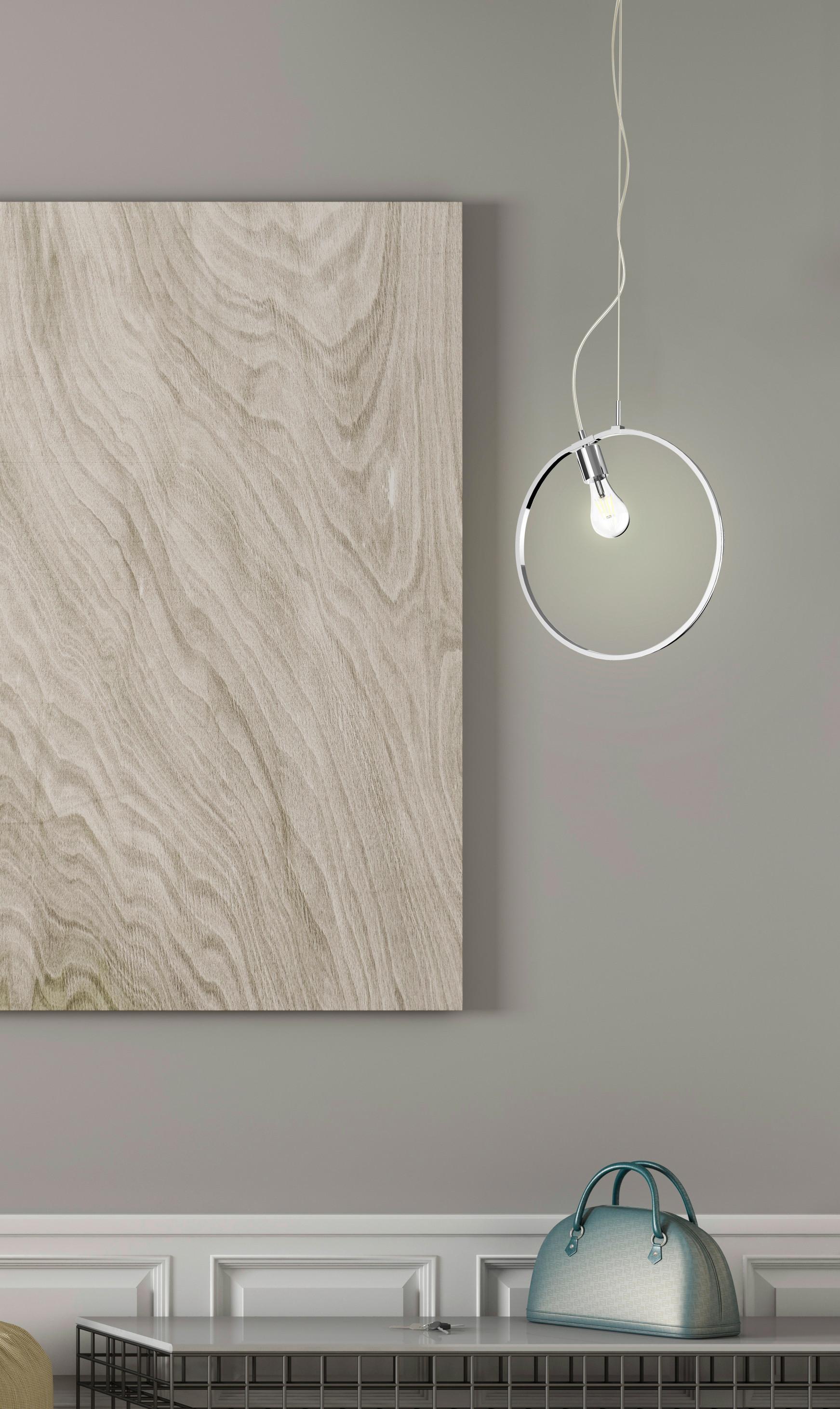 Pendelleuchte A0024-321 Skiros - Goldfarben/Schwarz, Design, Metall (15/36/120cm)