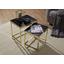 Satztisch Viola 2-Teiliges Set - Goldfarben, Design, Glas/Metall (48/46/36cm) - Livetastic Satztisch Viola 2-Teiliges Set - Goldfarben, Design, Glas/Metall (48/46/36cm) - Livetastic