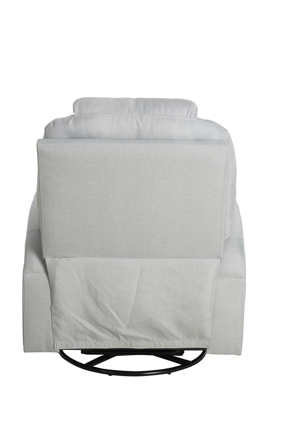 Massagesessel Bob - Schwarz/Grau, MODERN, Textil (86/110/96cm) - P & B