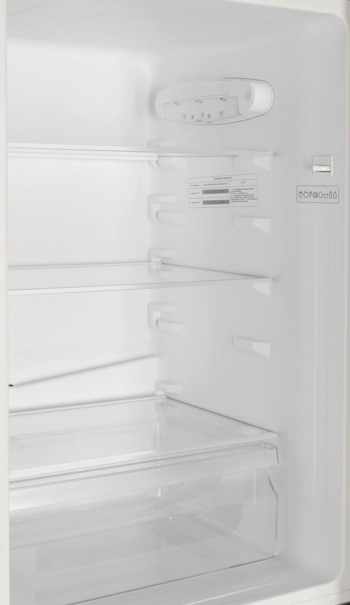 KÜHL-GEFRIER-KOMBINATION Anthrazit B: 47,4 cm - Anthrazit, Basics, Glas/Kunststoff (47,4/144/49,5cm) - Respekta