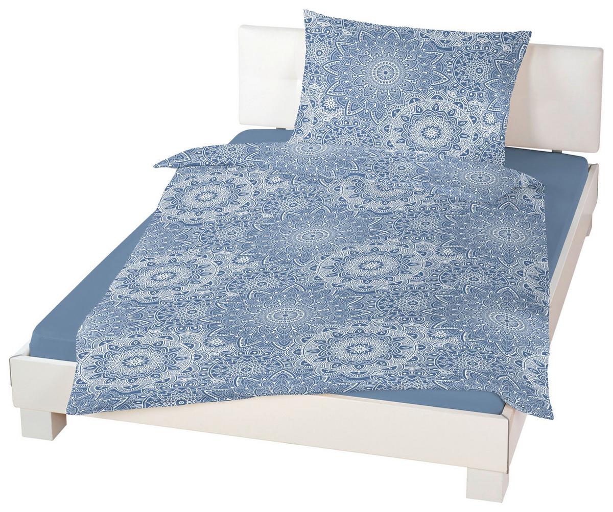Ágyneműhuzat-garnitúra Marianne - bézs/narancs, Konventionell, textil - Ondega