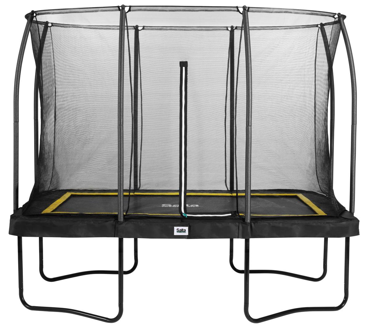Trampolin 5092a - Schwarz, KONVENTIONELL, Metall (214/305cm) - Salta