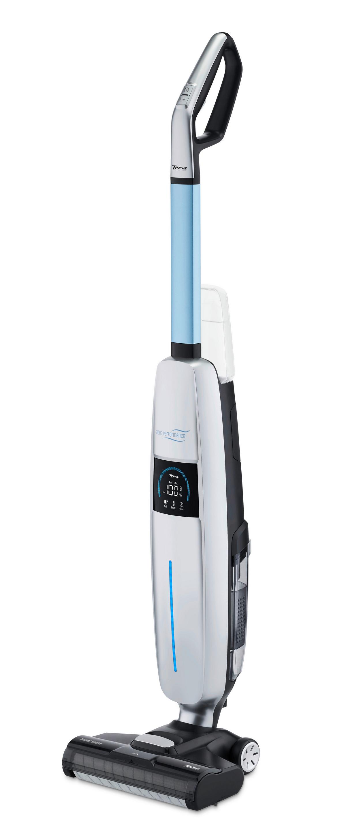 Hartbodenreiniger Wet Clean - Blau/Edelstahlfarben, Basics, Kunststoff (83/32,2/22,50cm) - Trisa Electronics