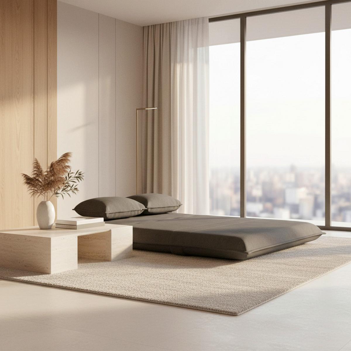 Rozkládací pohovka MACY, tmavě šedá, max. 240 kg - tmavě šedá, Moderní, kov/textil (141/68/87cm) - Bessagi Home