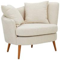 Polstersessel Miranda Boucle Beige - Beige/Naturfarben, KONVENTIONELL, Textil (106/88/83cm) - Max Winzer