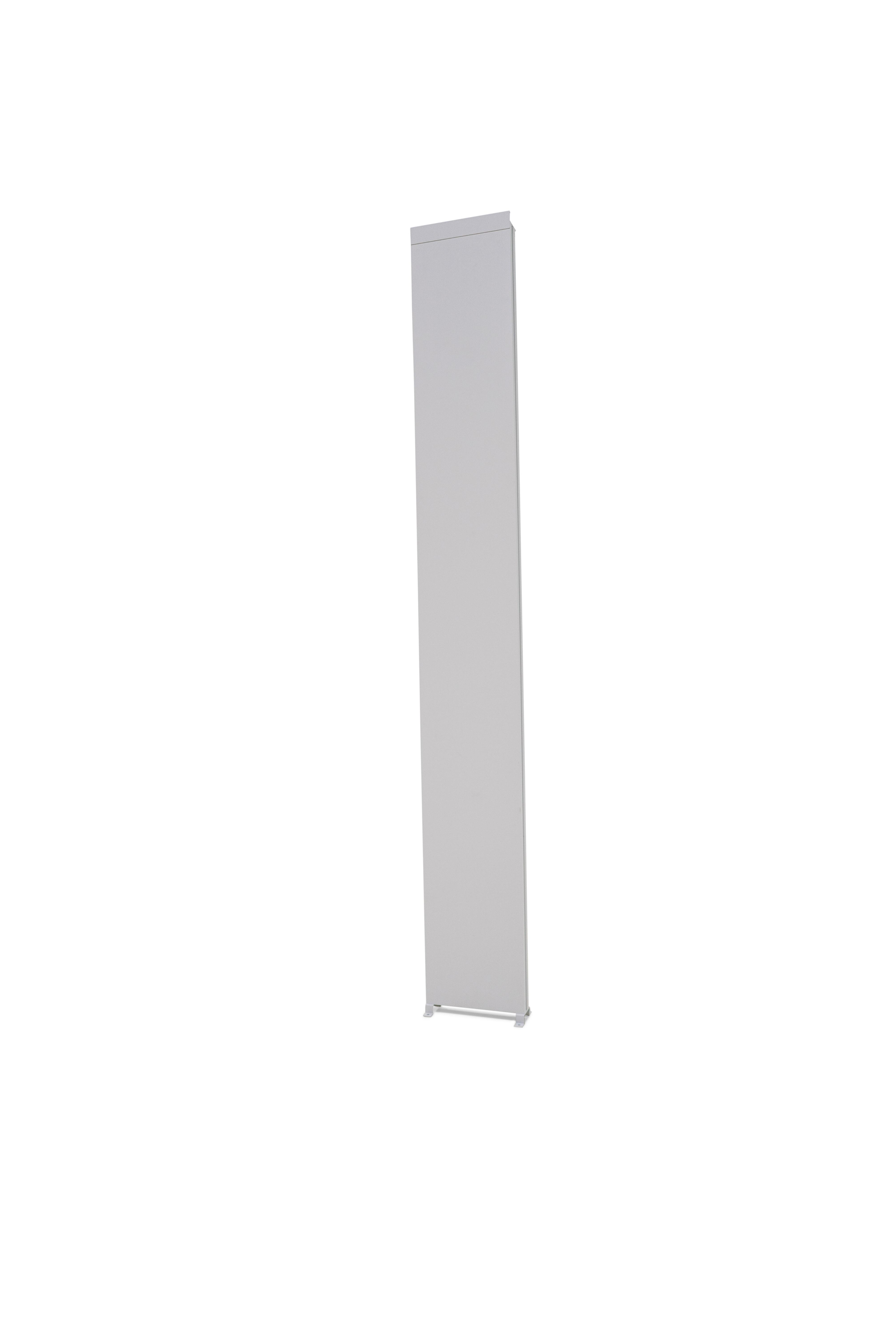 Pavillon-Seitenteil 31x232cm Wetterfest - Weiß, MODERN, Metall (31/235/6cm) - Gardenson