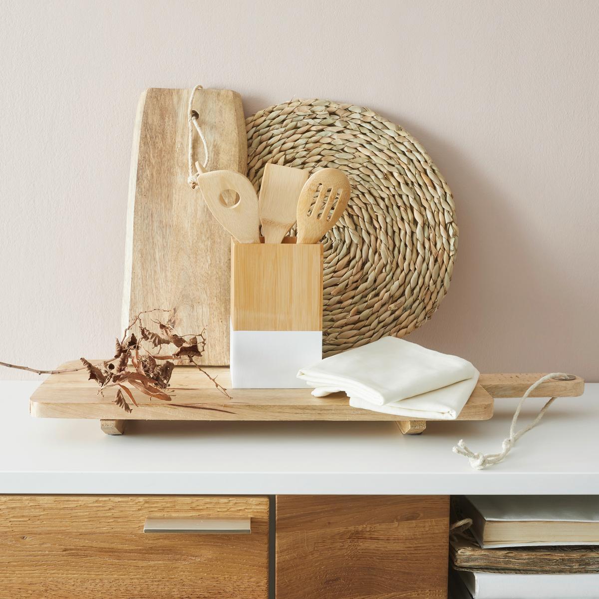 KUCHYŇSKÉ PRKÉNKO GERRY - přírodní barvy, Romantický / Rustikální, dřevo (24/70cm) - Zandiara