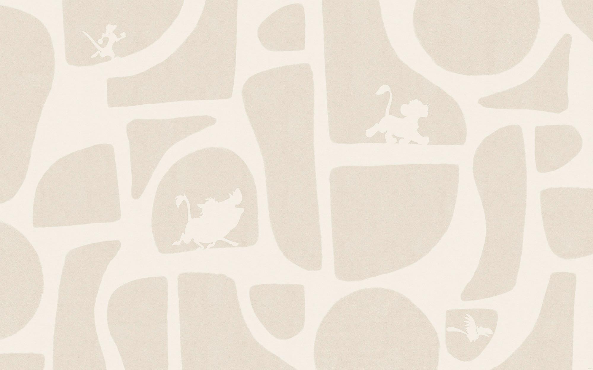 Vliestapete König Der Löwen Multicolor, B/H: 400x250cm - Multicolor, Basics, Papier (400/250cm) - Disney