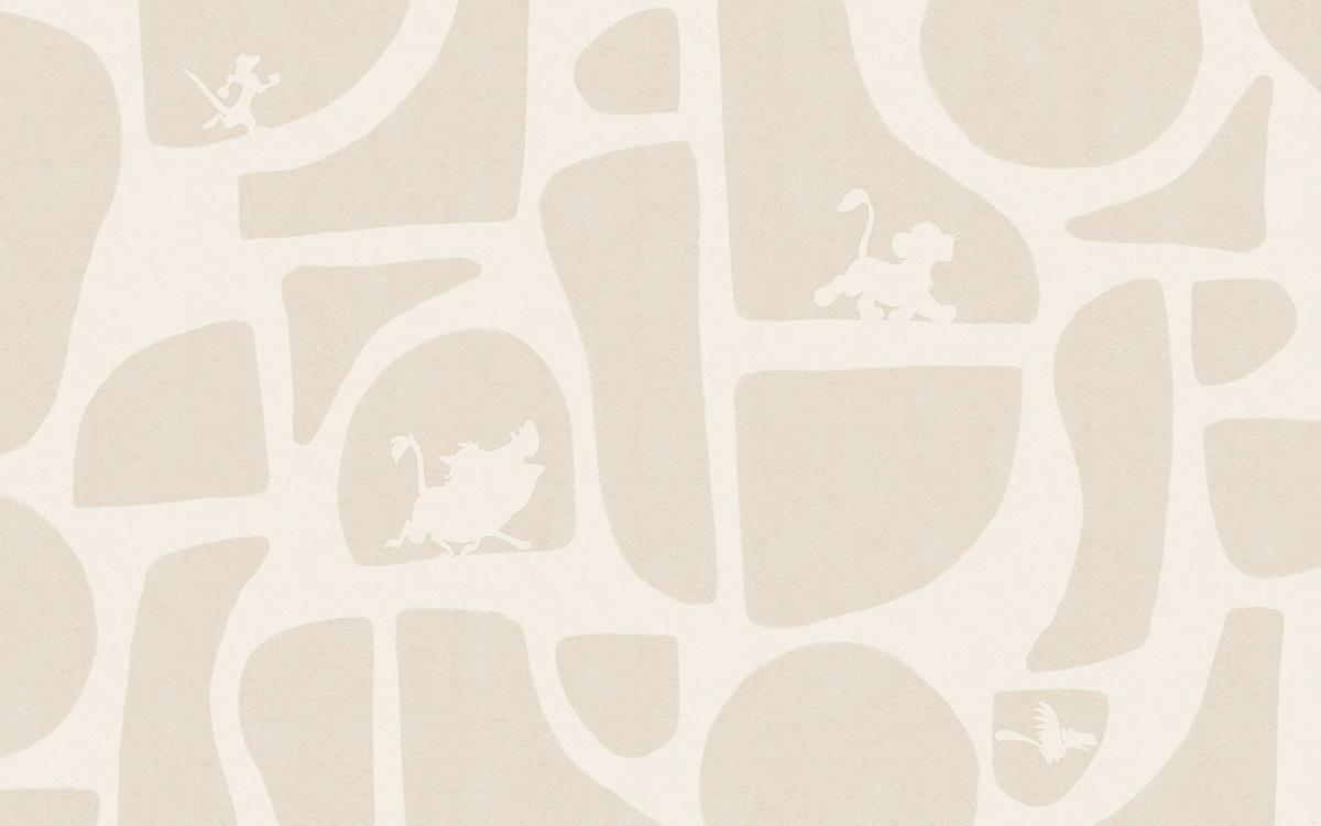 Vliestapete König Der Löwen Multicolor, B/H: 400x250cm - Multicolor, Basics, Papier (400/250cm) - Disney