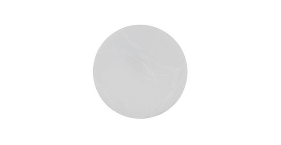 LED-Deckenleuchte Bolly - Alabasterfarben/Weiß, MODERN, Kunststoff/Metall (29/8,8cm) - Luca Bessoni