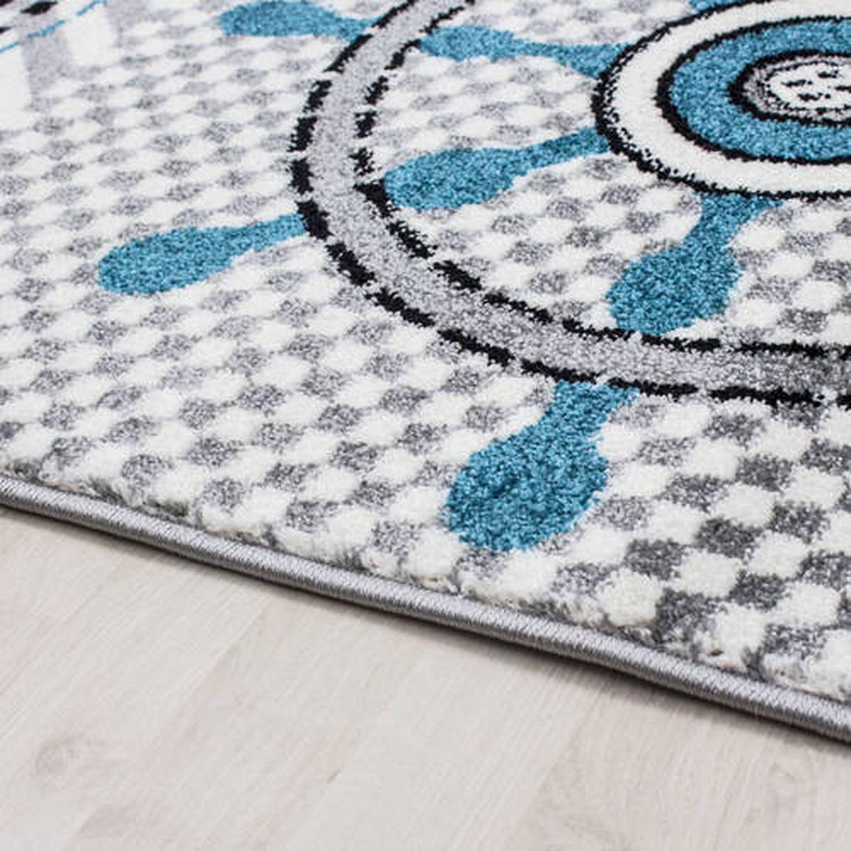 Kindertepich Kids - Grau, Trend, Textil (120/120cm) - Ben'n'jen