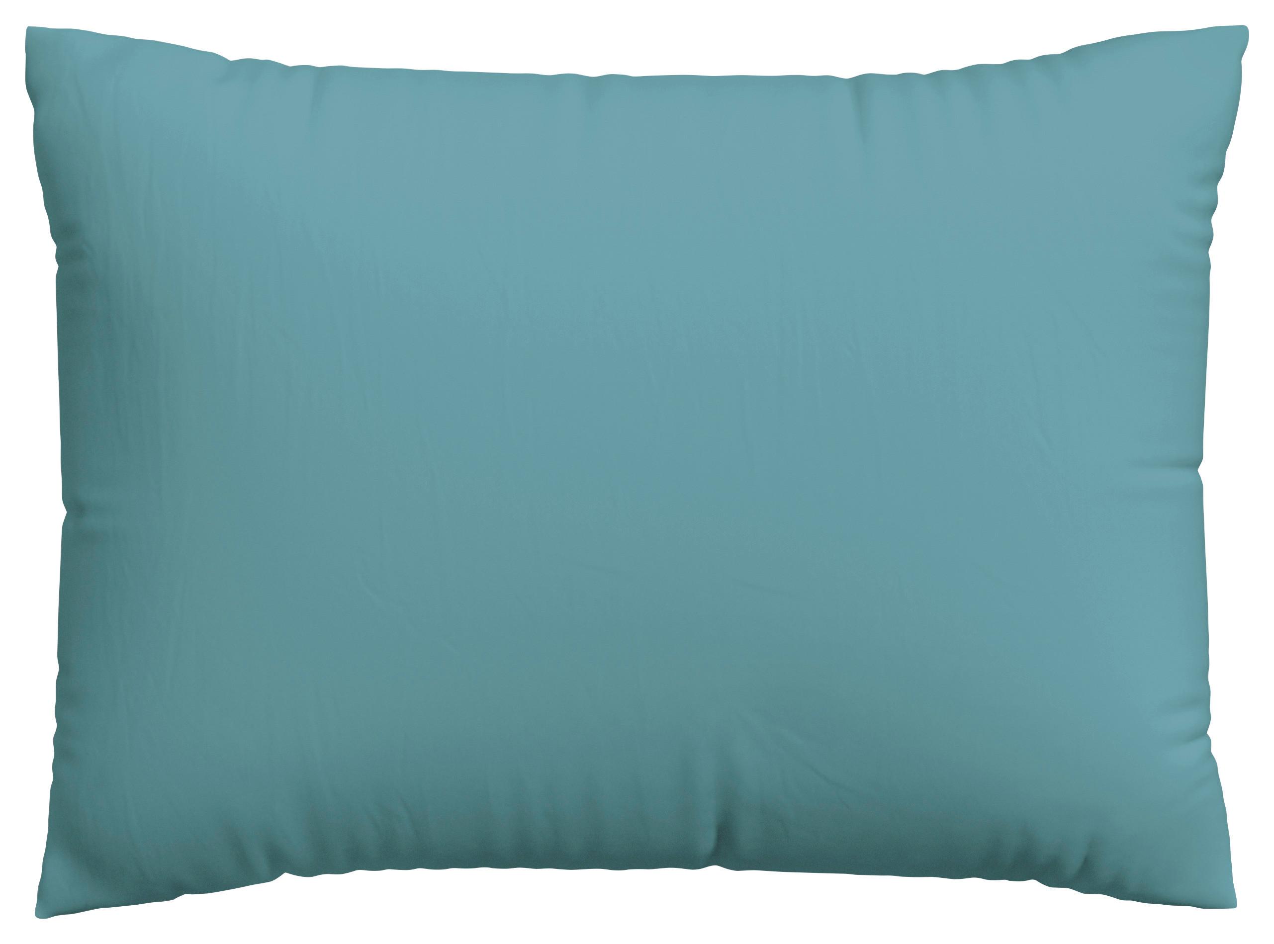 Kopfpolsterbezug Knitted Jersey - Pastellblau, Basics, Textil (70/90cm) - Schlafgut