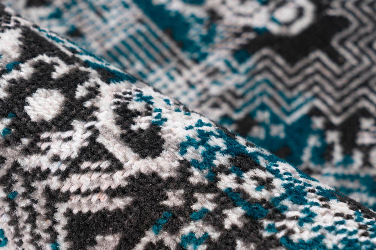 Orientalischer Webteppich Blau Ariya 200x290 Cm - Blau, Trend, Textil (200/290cm) - Kayoom