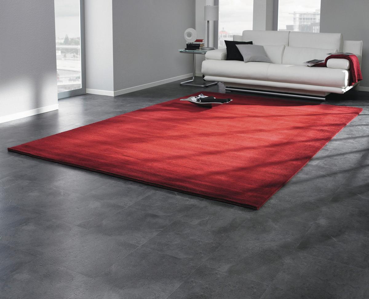 Orientteppich Dunkelrot handgeknüpft 200 x 250 cm - Dunkelrot, Basics, Textil (200/250cm) - Cazaris