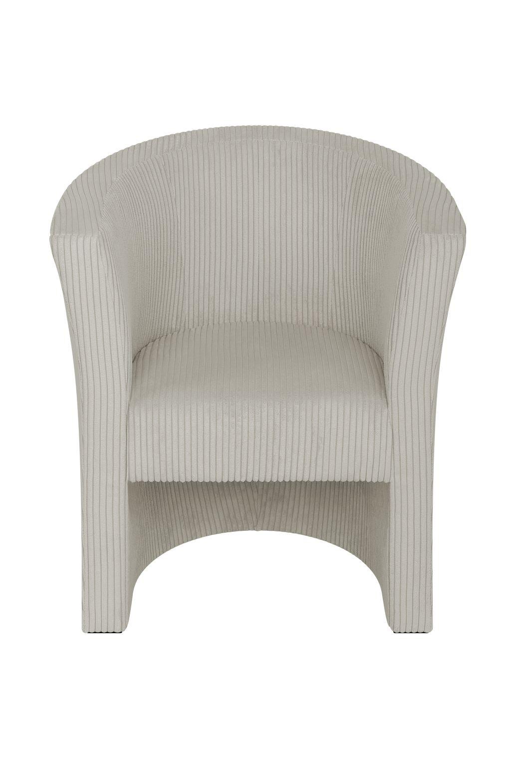 Koktailové kreslo PAUL, krémový menčester ZOOM - čierna/krémová, Konventionell, kompozitné drevo/textil (70/76/64cm) - P & B