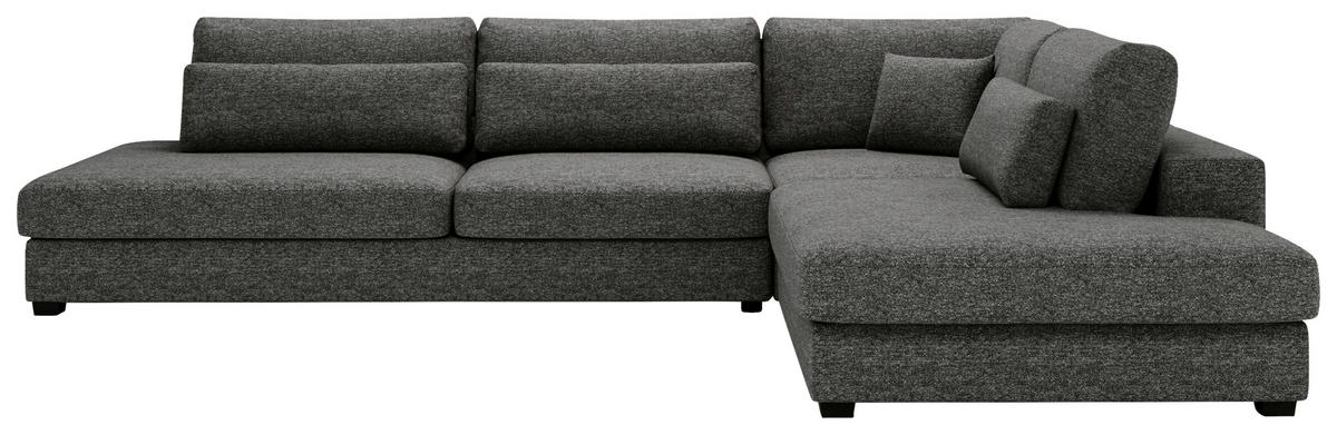 Sven Grau S: 332x244 cm - Schwarz/Grau, Design, Textil (332/244cm) - Livetastic