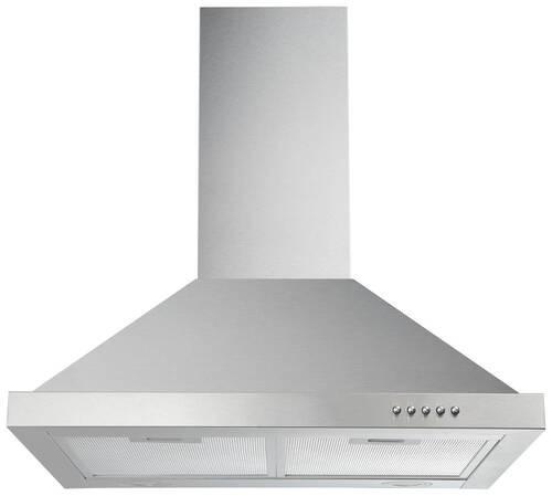 Dunstabzugshaube Respekta Bxh: 59,5 X 63,5-100 Cm - Edelstahlfarben, Trend, Metall (59,5/63,5-100/50cm) - Respekta