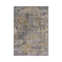 Teppich Grau/gelb B: 150 Cm - Gelb/Grau, Basics, Textil (150/80cm)