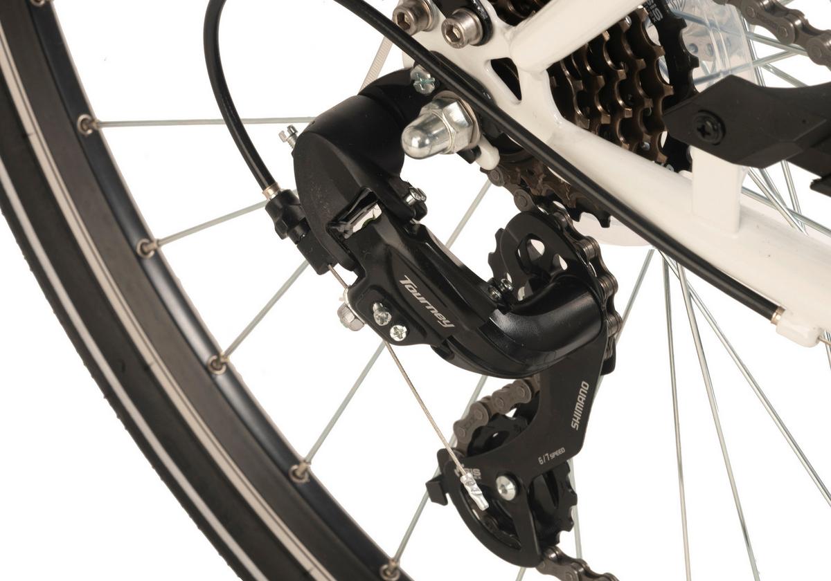 Elektrofahrrad E-citybike Hollandia Lido, Weiß, 28 Zoll - Weiß, Basics, Metall (21/116/188cm)