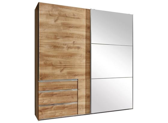 Schwebetürenschrank Level 36a 200cm Eiche Dekor - Eichefarben, MODERN, Holzwerkstoff (200/216/65cm) Schwebetürenschrank Level 36a 200cm Eiche Dekor - Eichefarben, MODERN, Holzwerkstoff (200/216/65cm)