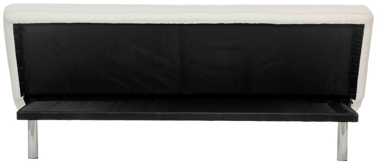 Kanapéágy Billund - fehér, Basics, textil/fa (179/75/90cm) - Livetastic