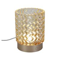 STOLNÍ LAMPA NA BATERIE AMBU - jantarové barvy/cappuccino, Moderní, kov/plast (11/14,5cm) - Mömax