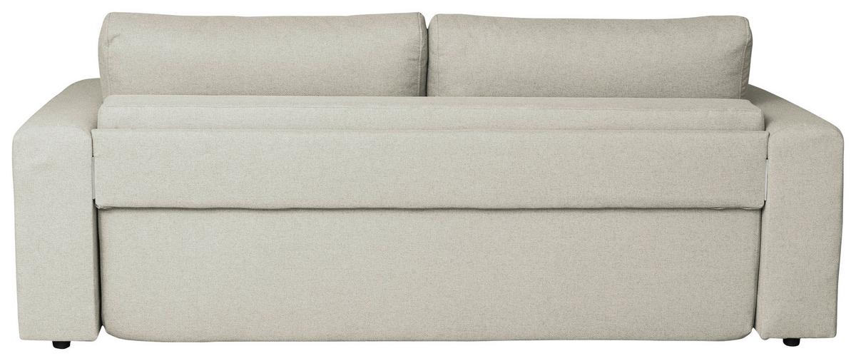Schlafsofa Berna - Chromfarben/Beige, Design, Textil (238/77/108cm) - P & B
