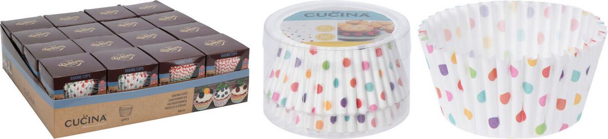 Muffinforma 60 Részes - többszínű, papír