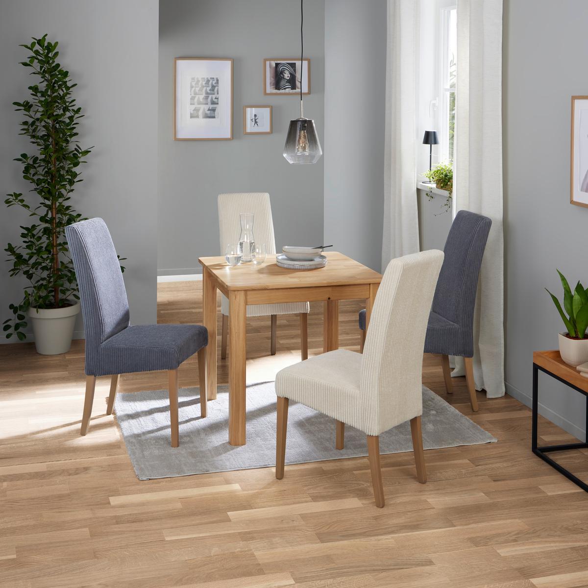 Étkezőasztal Gerd 80 Giga - tölgyfa színű, Modern, fa (80/76/80cm)