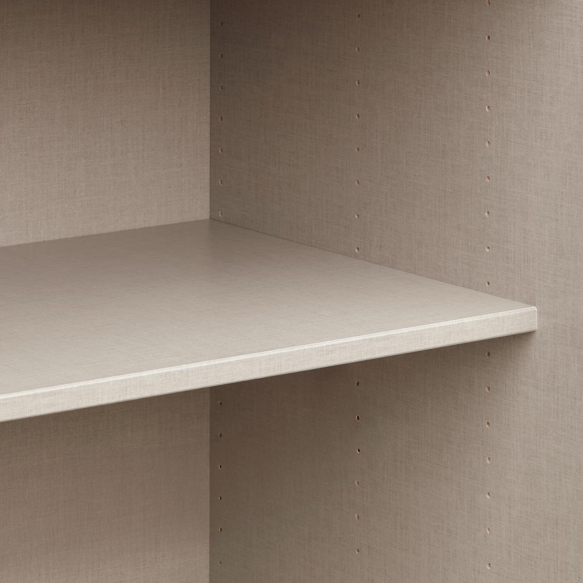 Šatníková skriňa FIFTY - biela/chrómová, Konventionell, kov/kompozitné drevo (300/222/66cm) - Premium Living