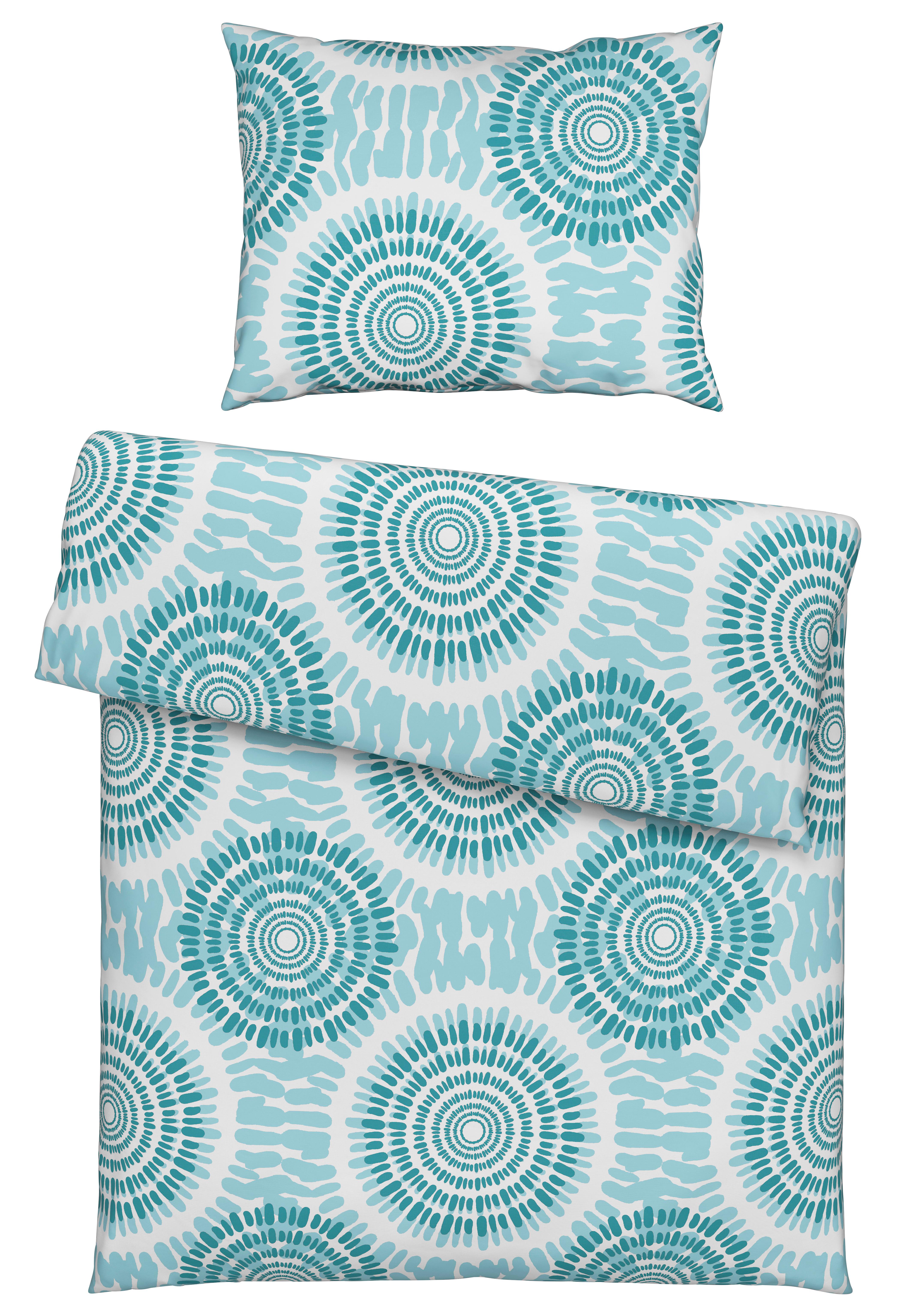 Posteľná Bielizeň Cora, 140/200cm, Modrá - modrá, Konvenčný, textil (140/200cm) - Modern Living
