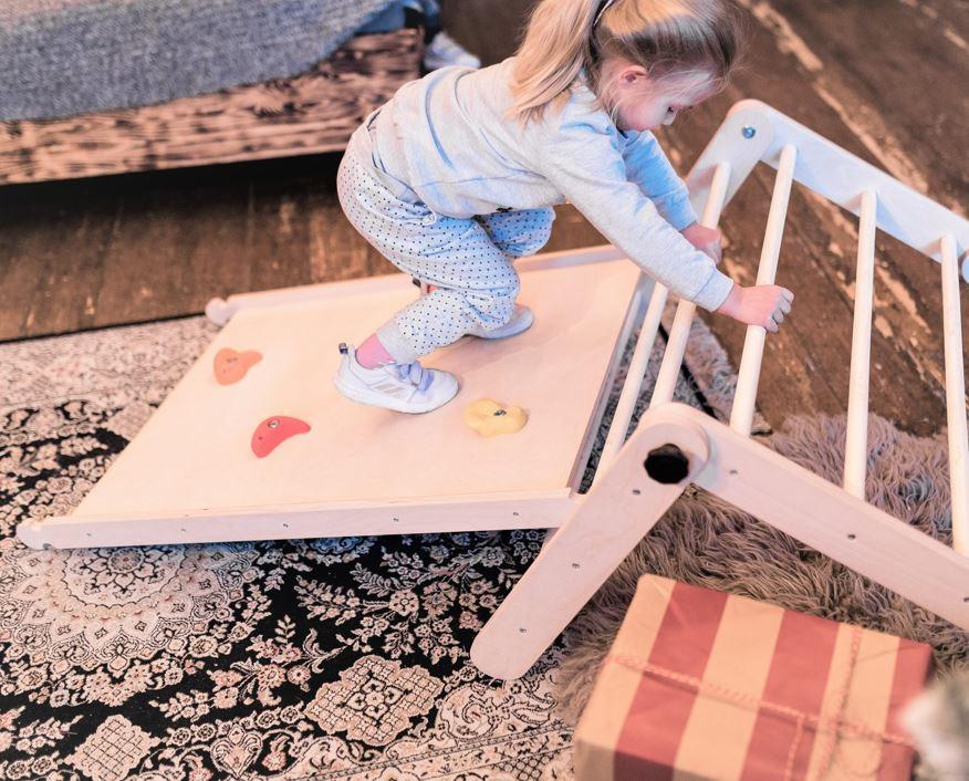 Klettergerüst Pikler Triangle Ramp - Naturfarben, Basics, Holz (95/65/6cm)