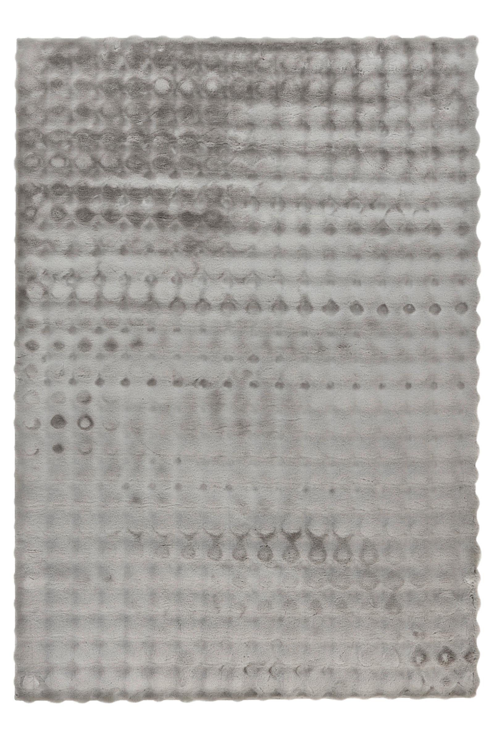 Teppich My Aspen - Silberfarben, KONVENTIONELL, Textil (40/60cm) - Obsession