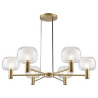 Kronleuchter Vision - Goldfarben, Basics, Glas/Metall (96/21/96cm) - MAYTONI