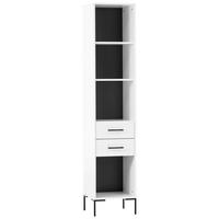 AKTENREGAL SERIE 2000 H 400 R - Schwarz/Weiß, MODERN, Holzwerkstoff (40,2/194,2/39cm)