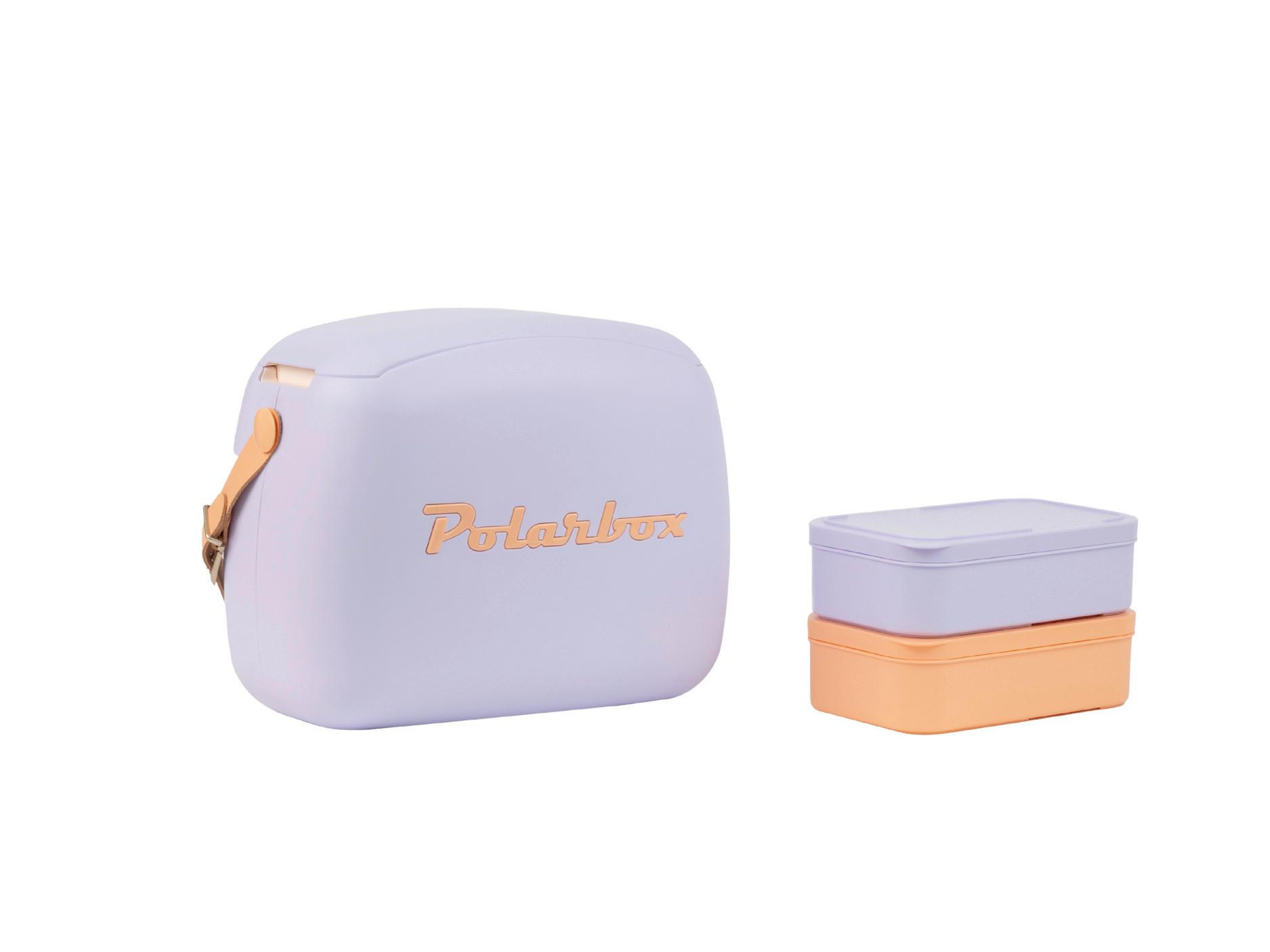 Chladiaca taška POLARBOX - 6L - orgovánová, Modern, plast (30,3/24,2/18cm) - Polarbox