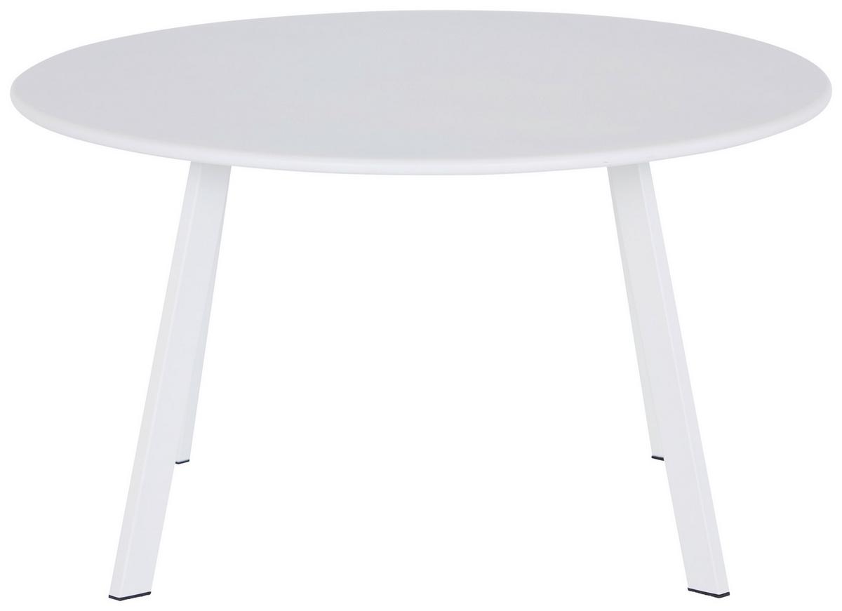 Couchtisch New York Weiß - Weiß, Design, Metall (70/40/70cm) - P & B