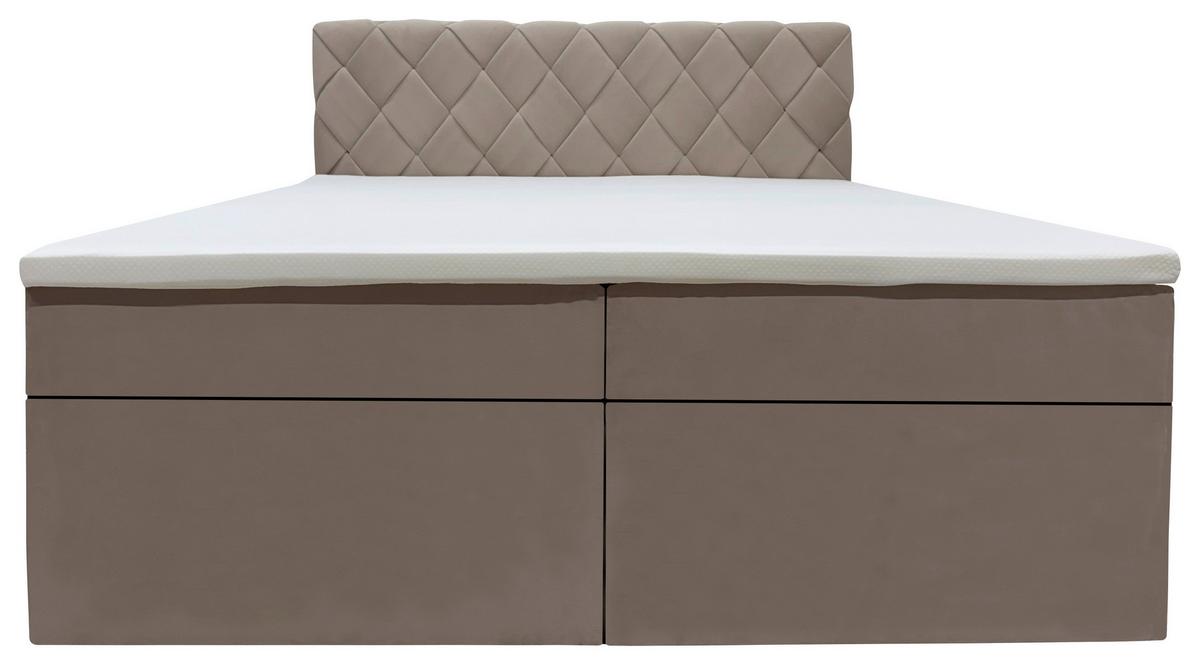 Boxbett Capri Beige, Lf: 180x200 cm - Beige, MODERN, Textil (180/200cm) - Livetastic