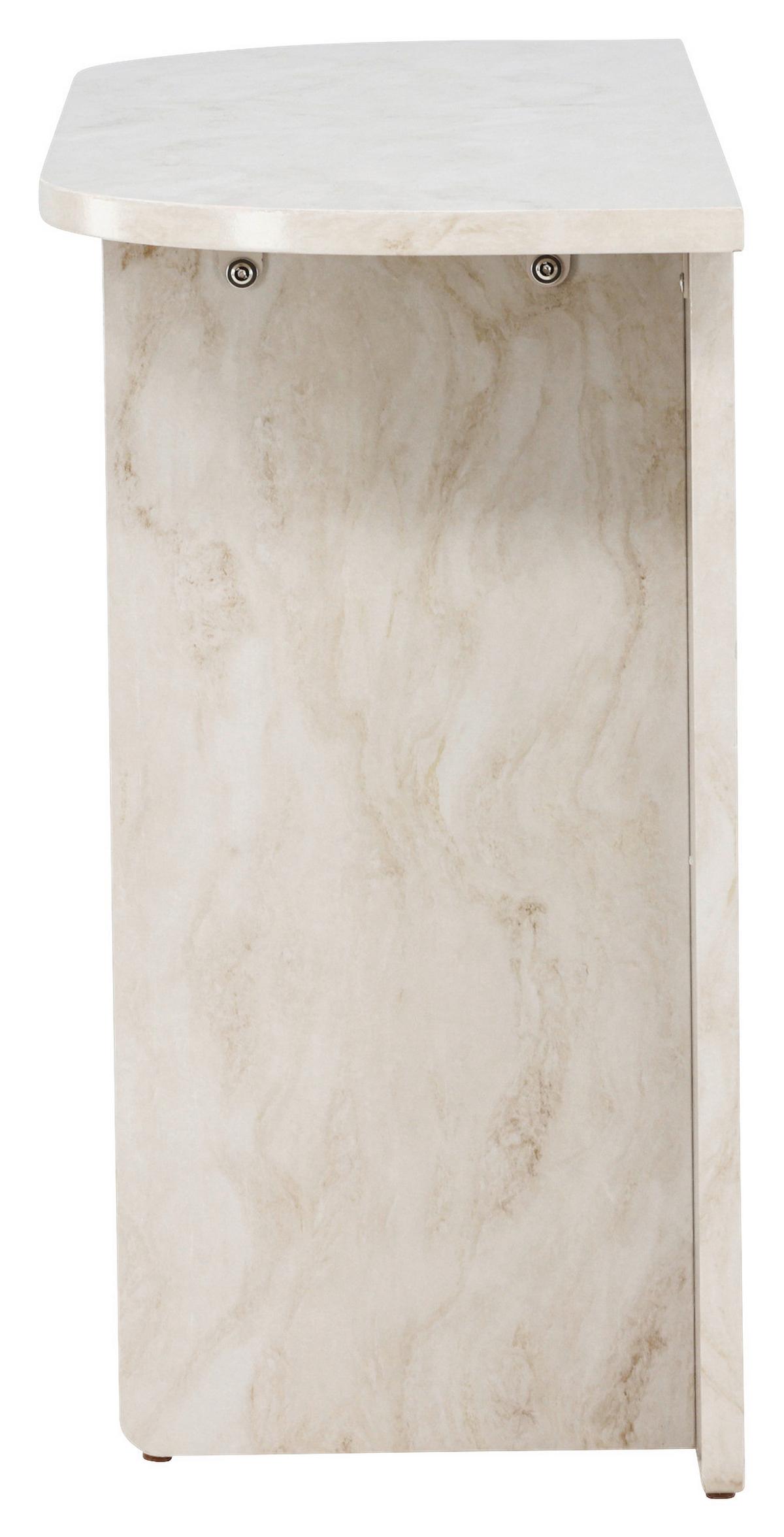 Konsolentisch Alesund Holz Dekor B: 40 cm - Design (120/40/75cm) - Livetastic