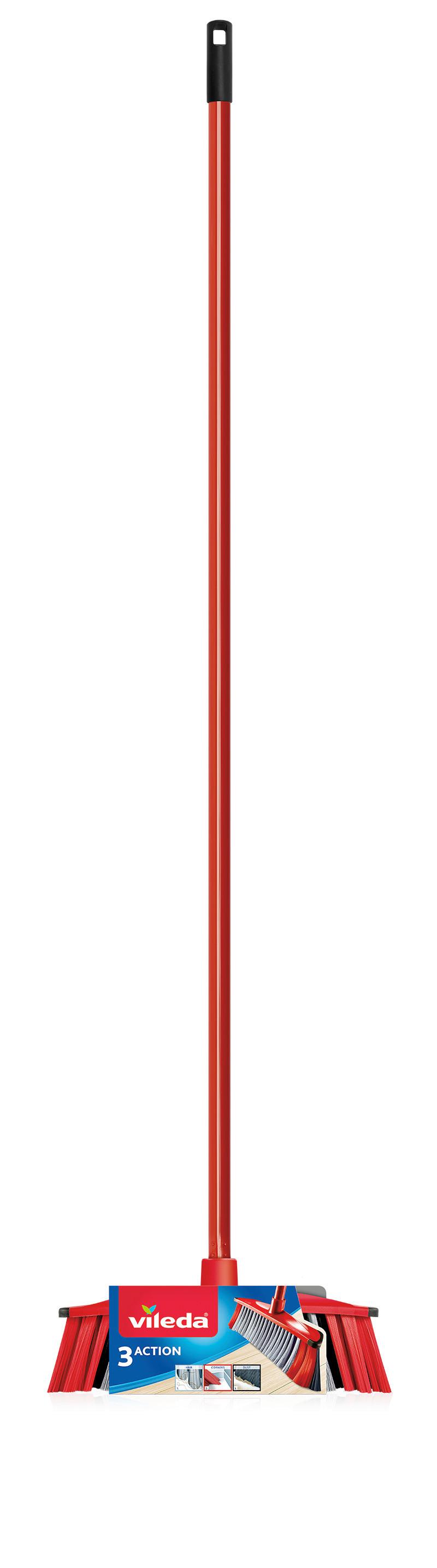 Koště VILEDA 3 ACTION SMETÁK - Konvenční (30/141/6cm)