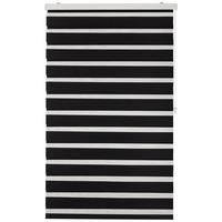 DUÁLNÍ ROLETA THOMAS - černá, textil/plast (100/160cm) - Premium Living