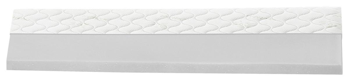 Vrchný matrac HARD BAMBOO 7 140x200 cm - biela, Modern, textil (140/200cm)