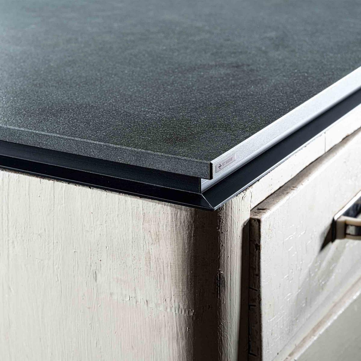 Naturstein Leather Look Naturstein Dunkelwalder - Dunkelgrau, MODERN, Stein - Strasser