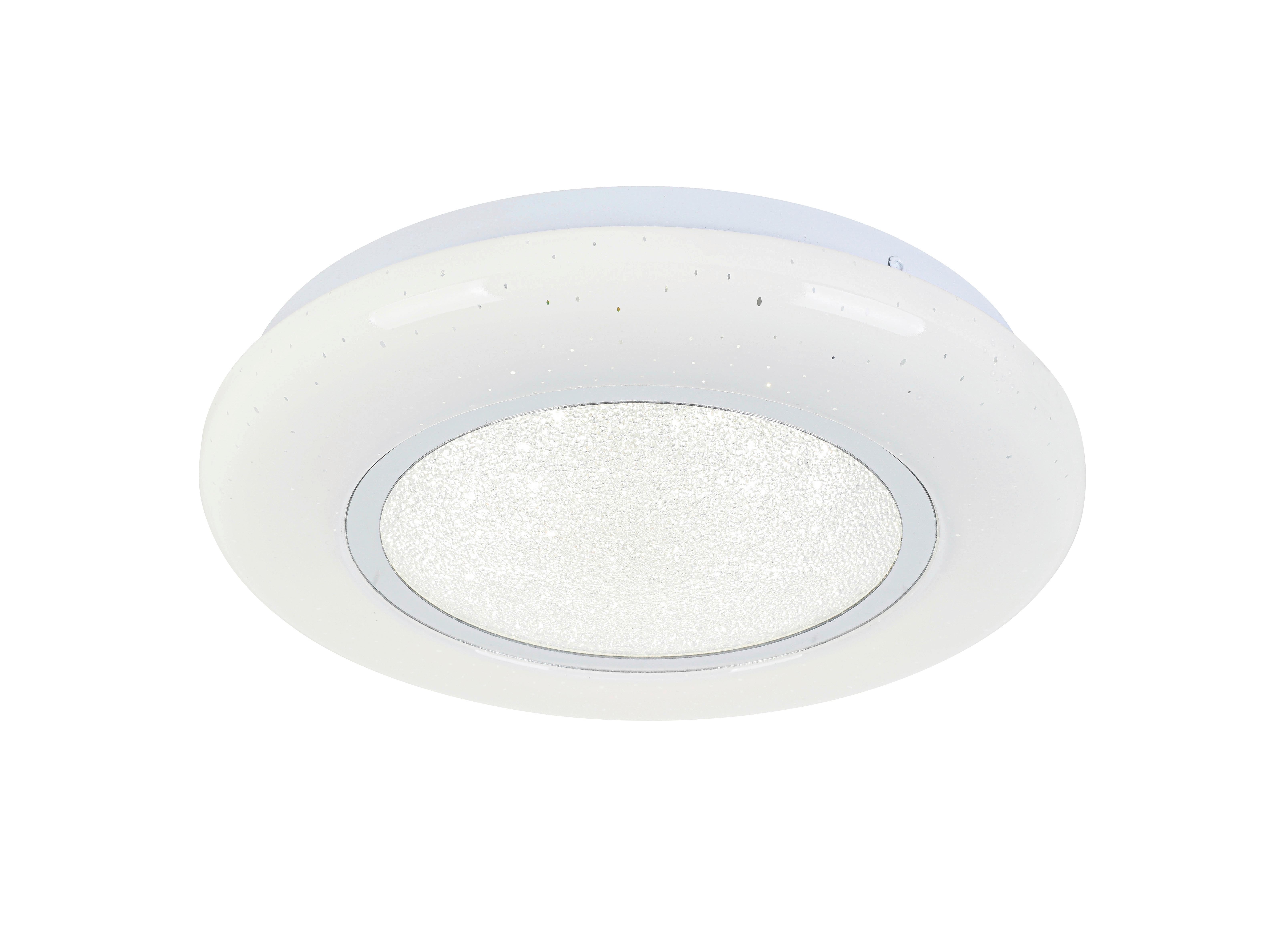Led Mennyezeti Lámpa Elma  *TOP ÁR* - króm/fehér, Modern, műanyag/fém (26/5,5cm) - Best Price